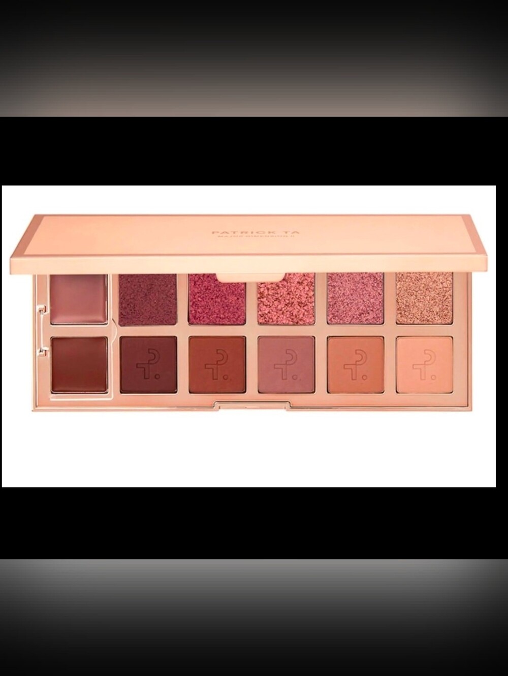 Patrick Ta Major Dimensions II (Rose) Volume 2 Eyeshadow Palette NEW FIRM PRICE